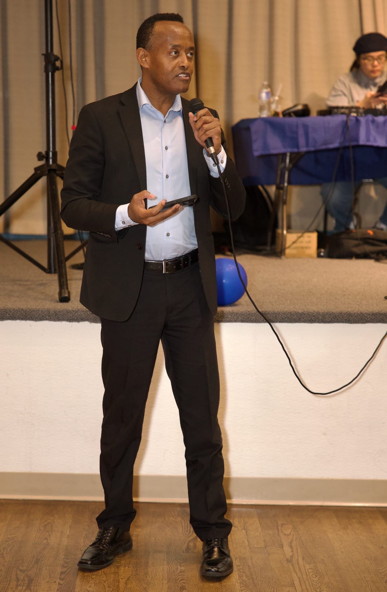 Speaker at W.A.C.A.BC community event